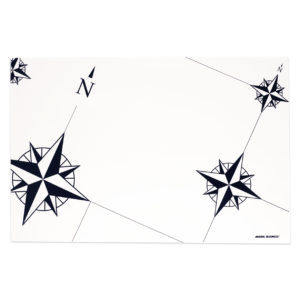 Plastified placemat Northwind