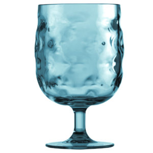 Wine glass Moon Turquoise