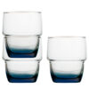 Bicchieri impilabile Party Blue