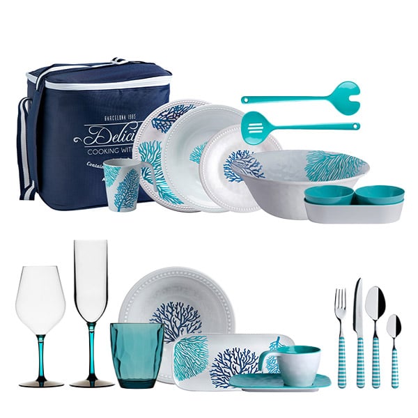 MARE BLUE FULL EQUIP Pack Vajilla Marine Business